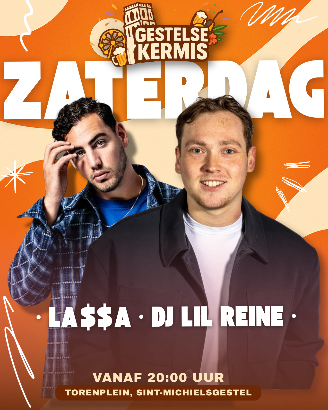 Zaterdag - LA$$A en DJ Lil Reine